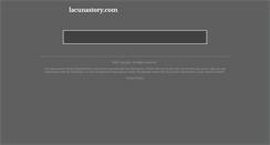 Desktop Screenshot of lacunastory.com